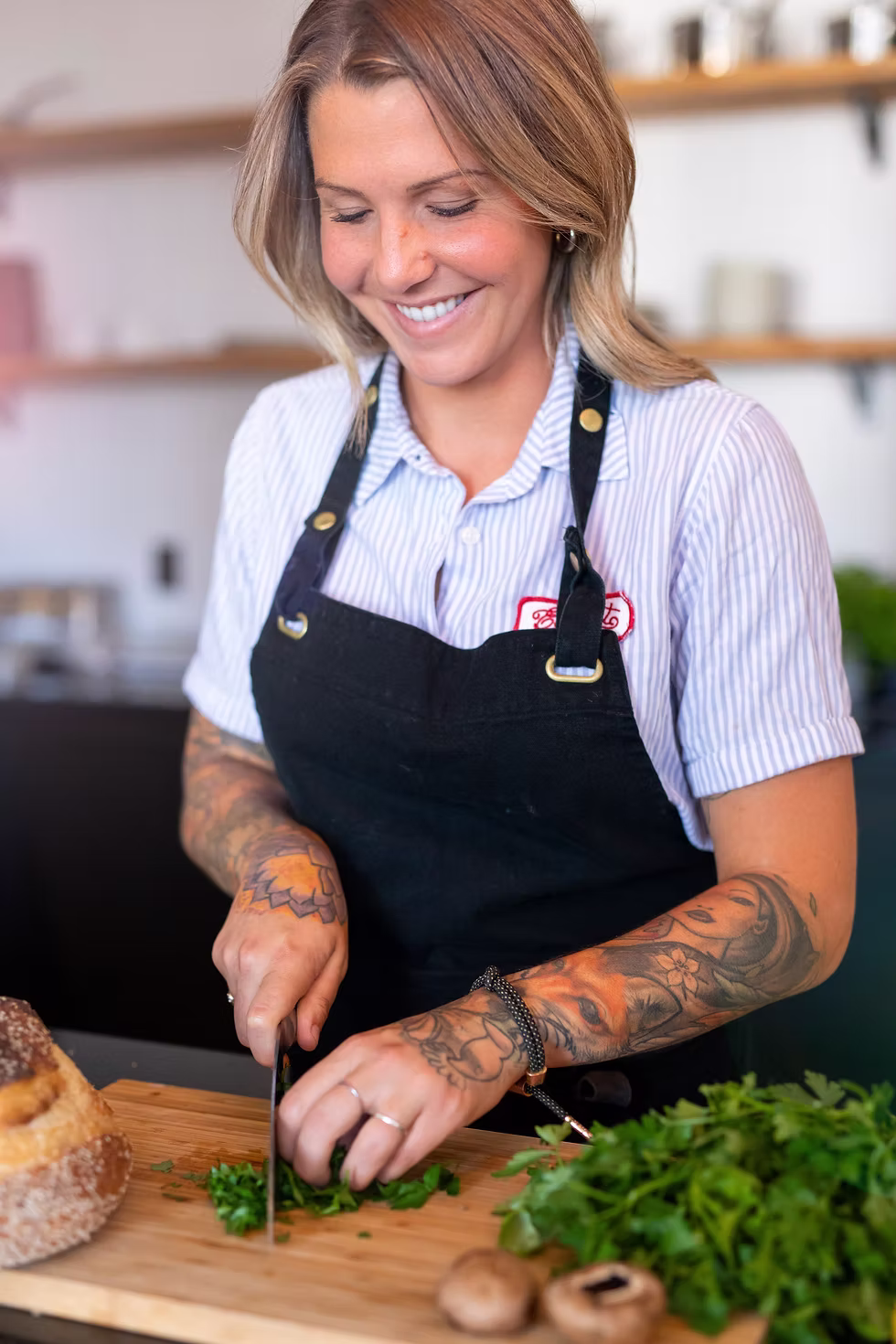 Fanny Lehouillier, cheffe cuisinière à domicile